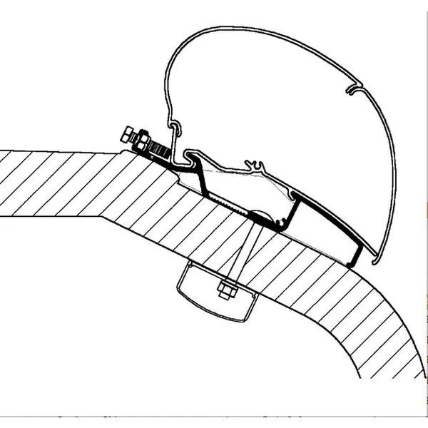 Thule Adapter LMC Liberty TI / TEC, Länge 4 M