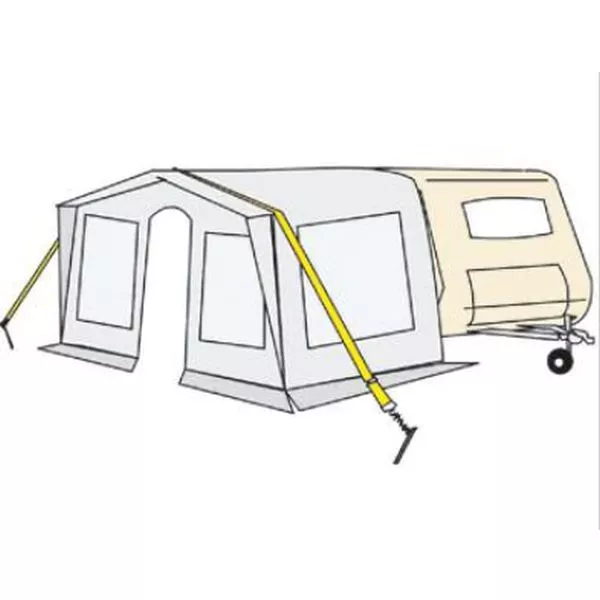 Sturmband Für Markisen Fiamma Tie Down S, Black – Bild 5