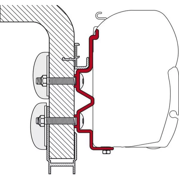 Fiamma Adapter Hymer Camp 400