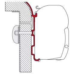Fiamma Adapter Bürstner