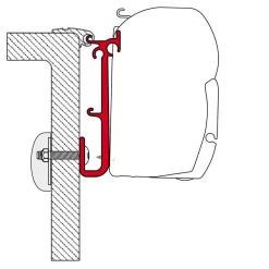 Markisen-Adapter Fiamma KIT Caravan