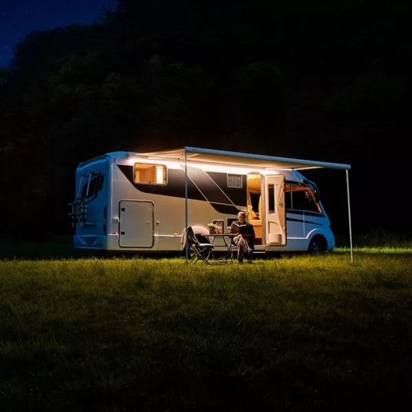 Markisenzelt- Und LED-Schiene Thule Tent LED Mountain Rail Für Markise Omnistor 5200, Weiss – Bild 3